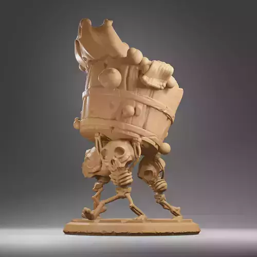 Skeleton Cleaning Crew 3D print model