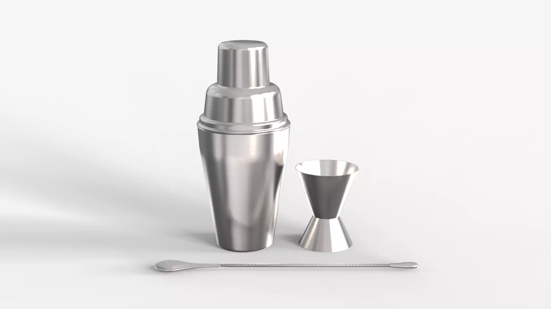 Bartender Tool Set 3D model