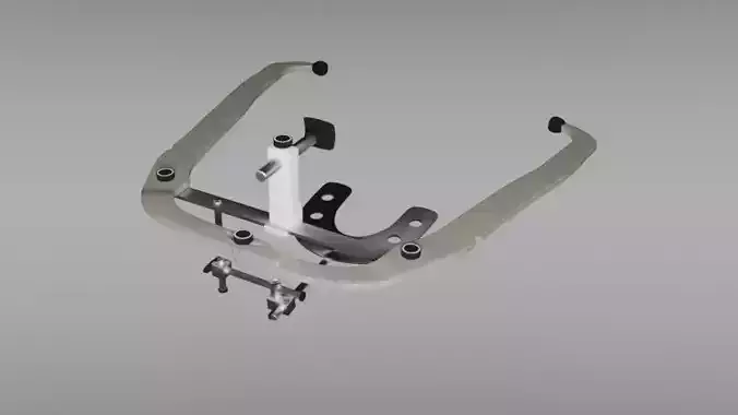 FACEBOW FOR DENTAL ARTICULATOR  3D model