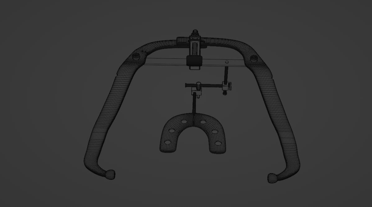 FACEBOW FOR DENTAL ARTICULATOR  3D model_7