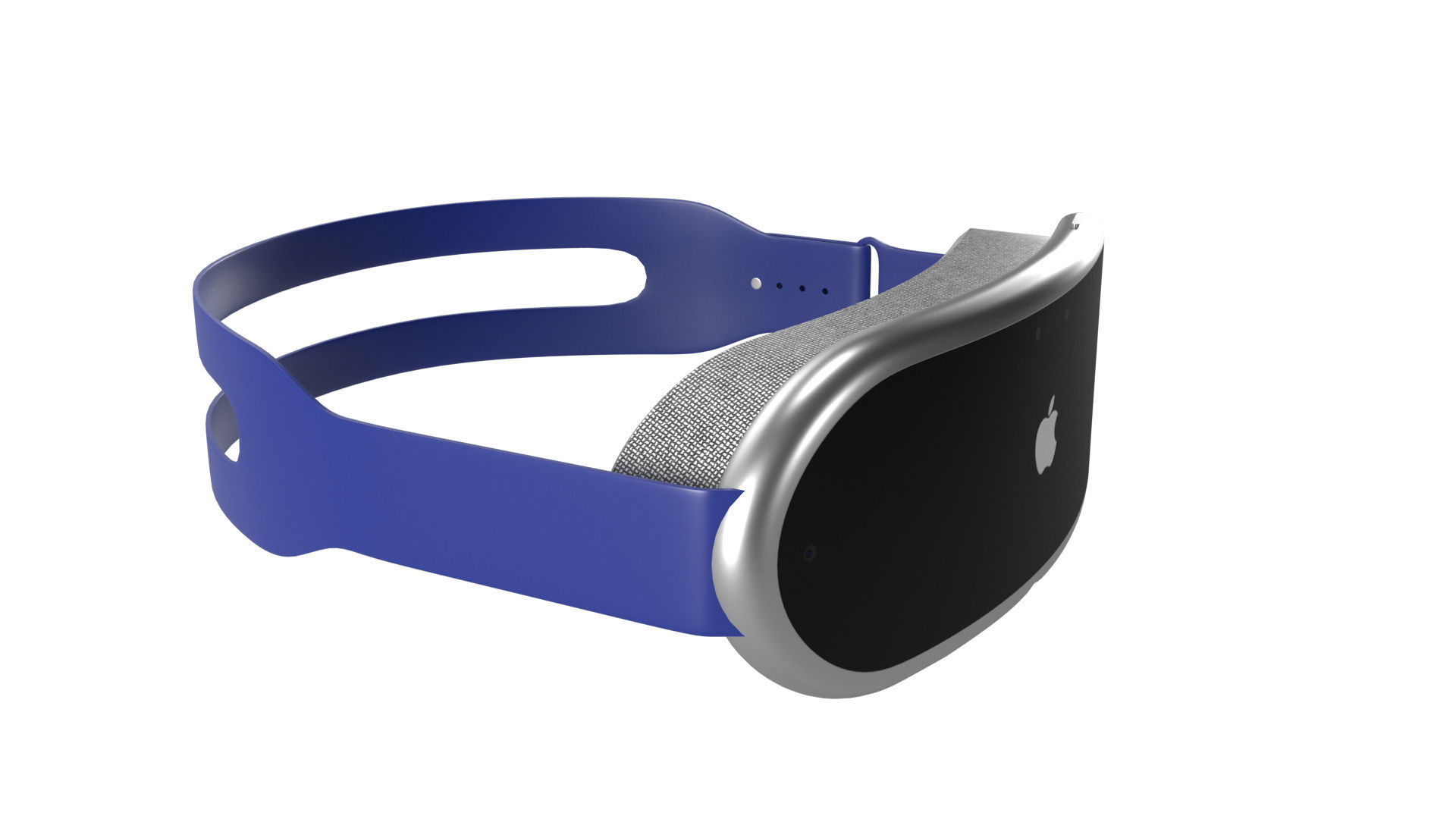 Apple VR Headset 3D model_4