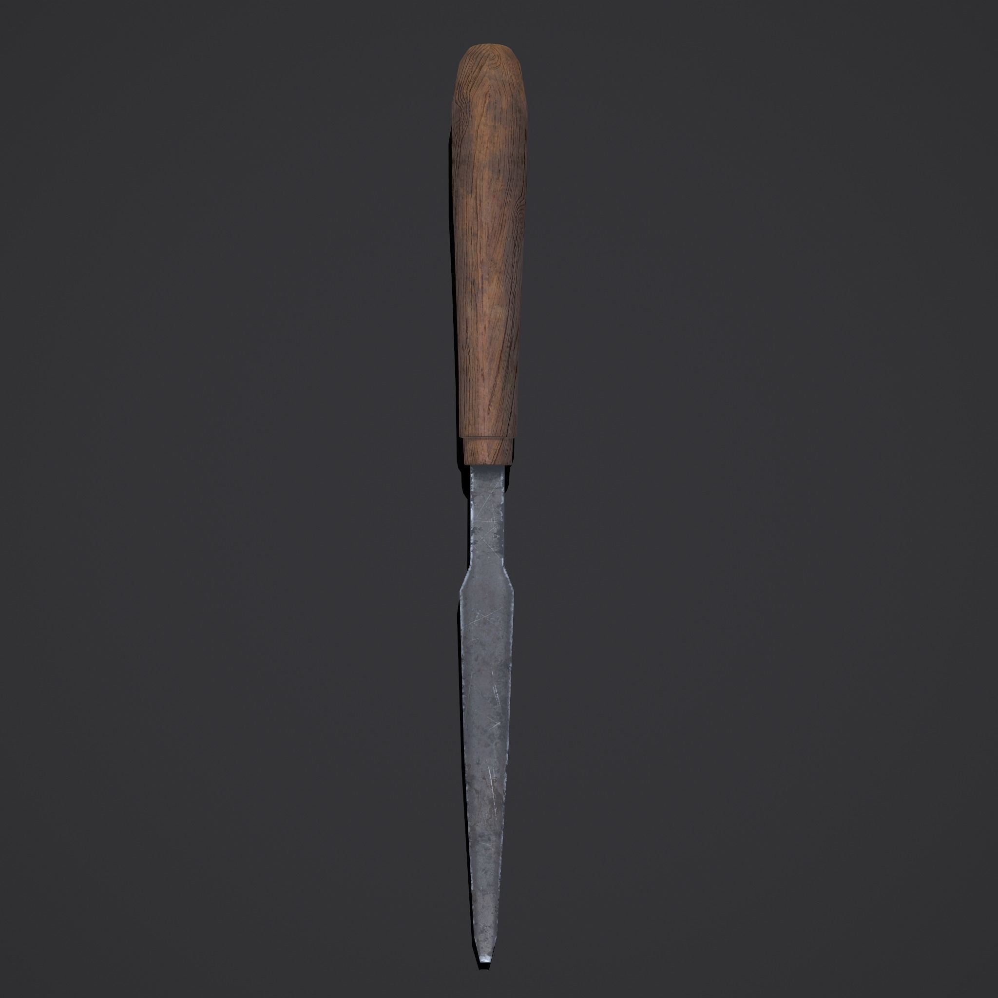 Carpenter Hand Tools Low-poly 3D model_20