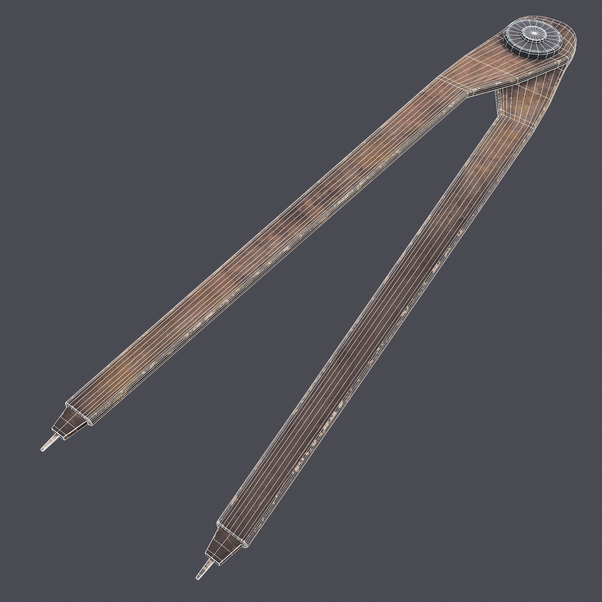 Carpenter Hand Tools Low-poly 3D model_32