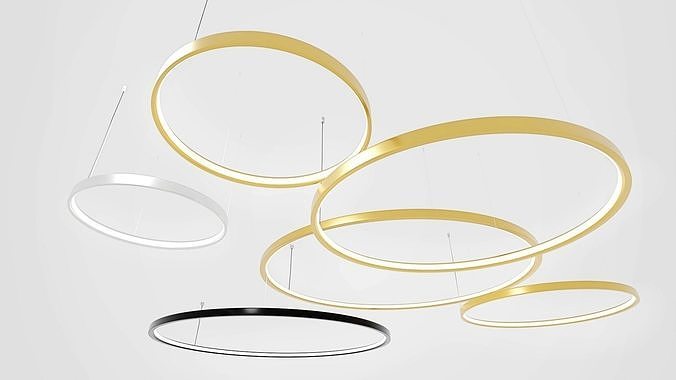 Superloop Light Collection Low-poly 3D model