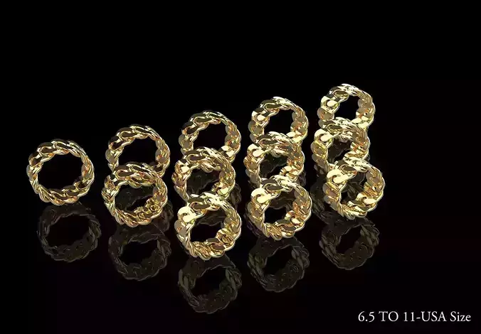 3D Printble Ring    12 Model