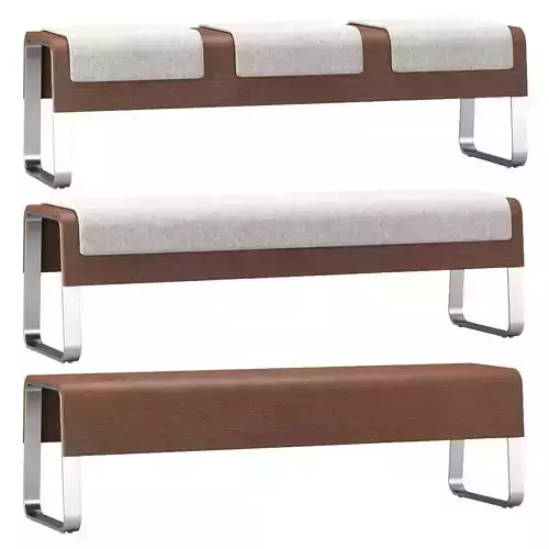 HBF Cheval lounge benches 