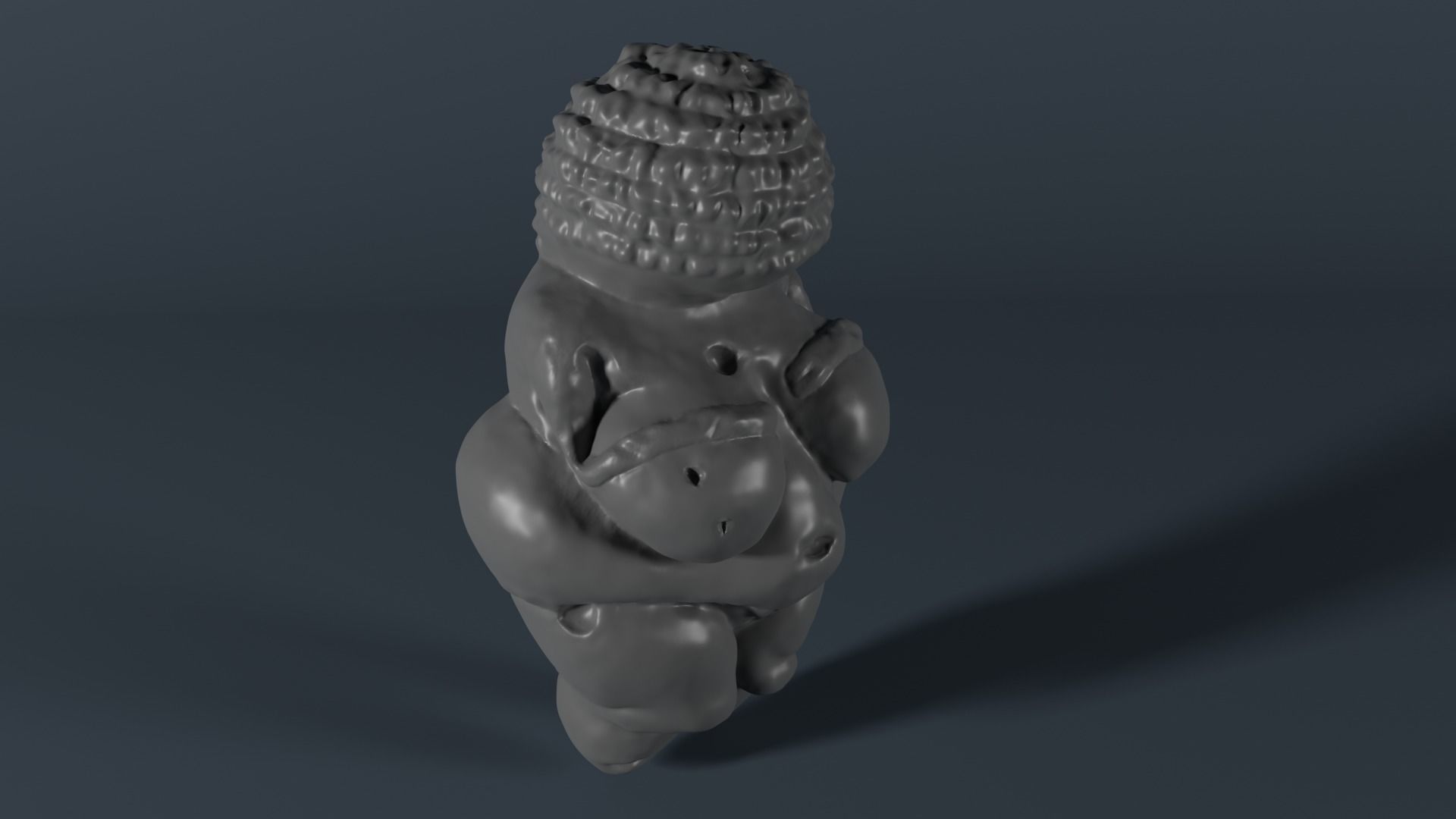 Venus from Willendorf - 3D Printable 3D print model_8