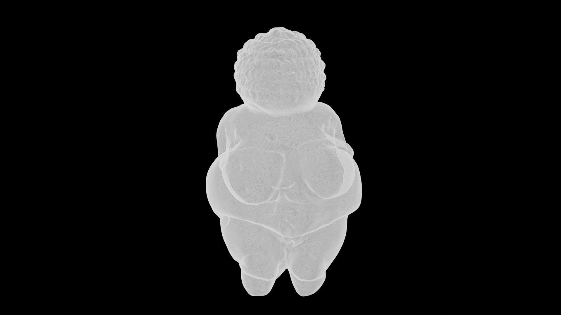 Venus from Willendorf - 3D Printable 3D print model_10