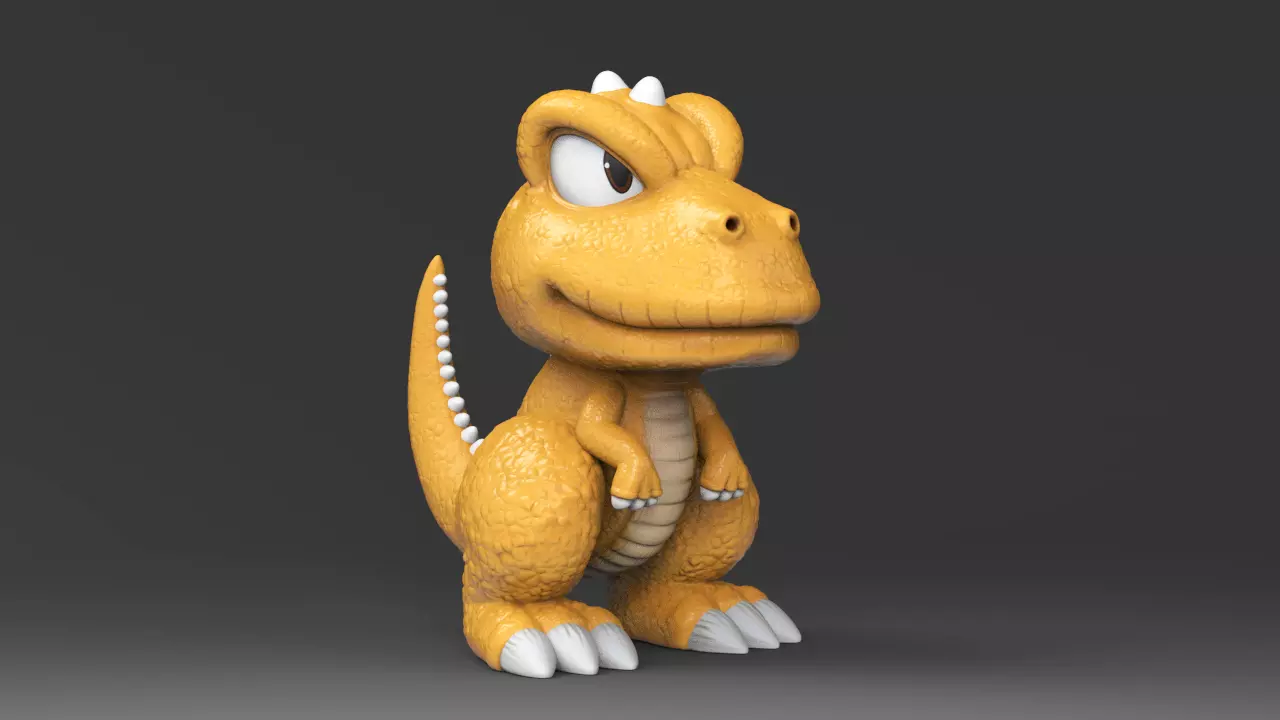 Dinosaur STL for 3D print model