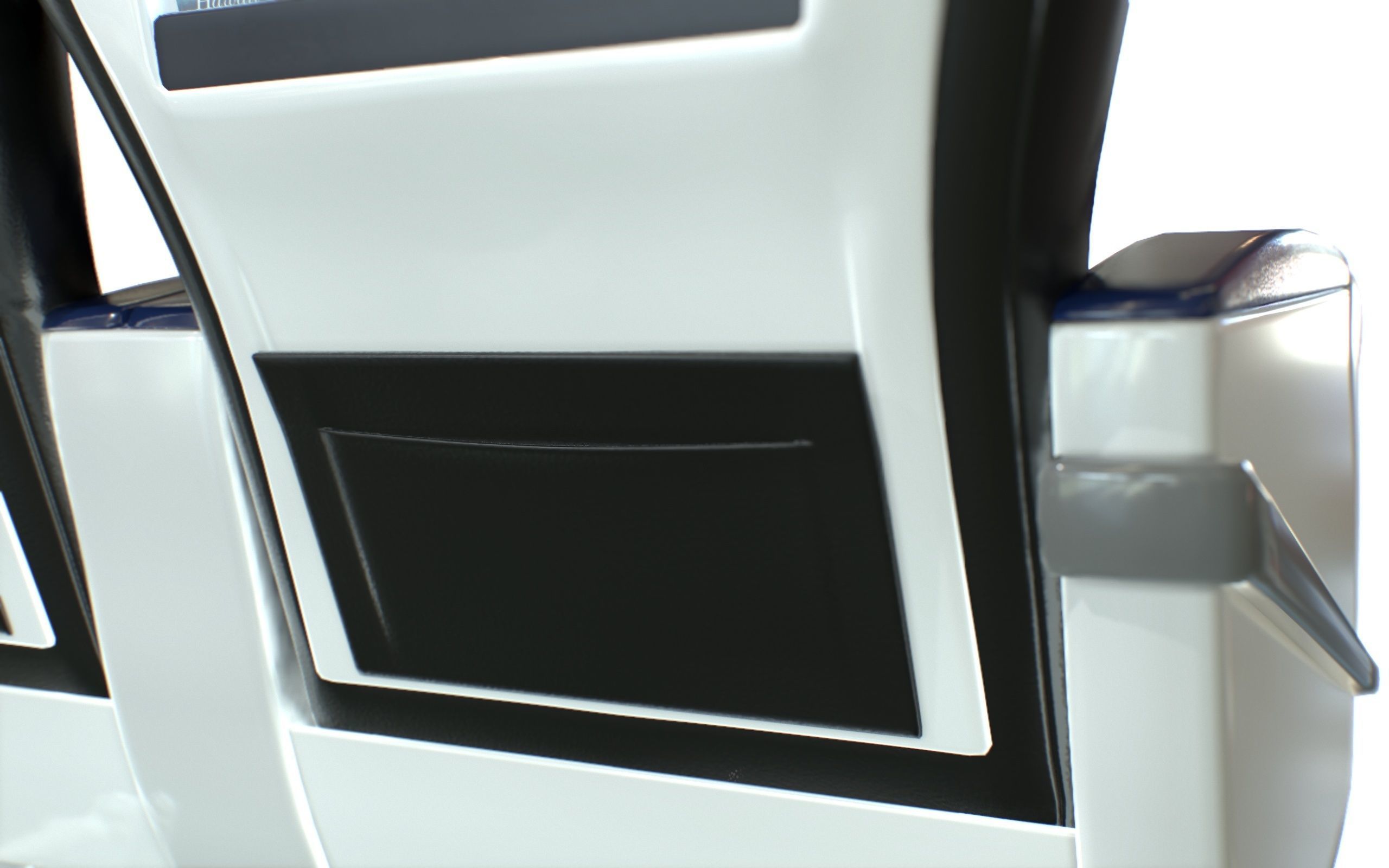 Airplane First Class Seat 3D model_19