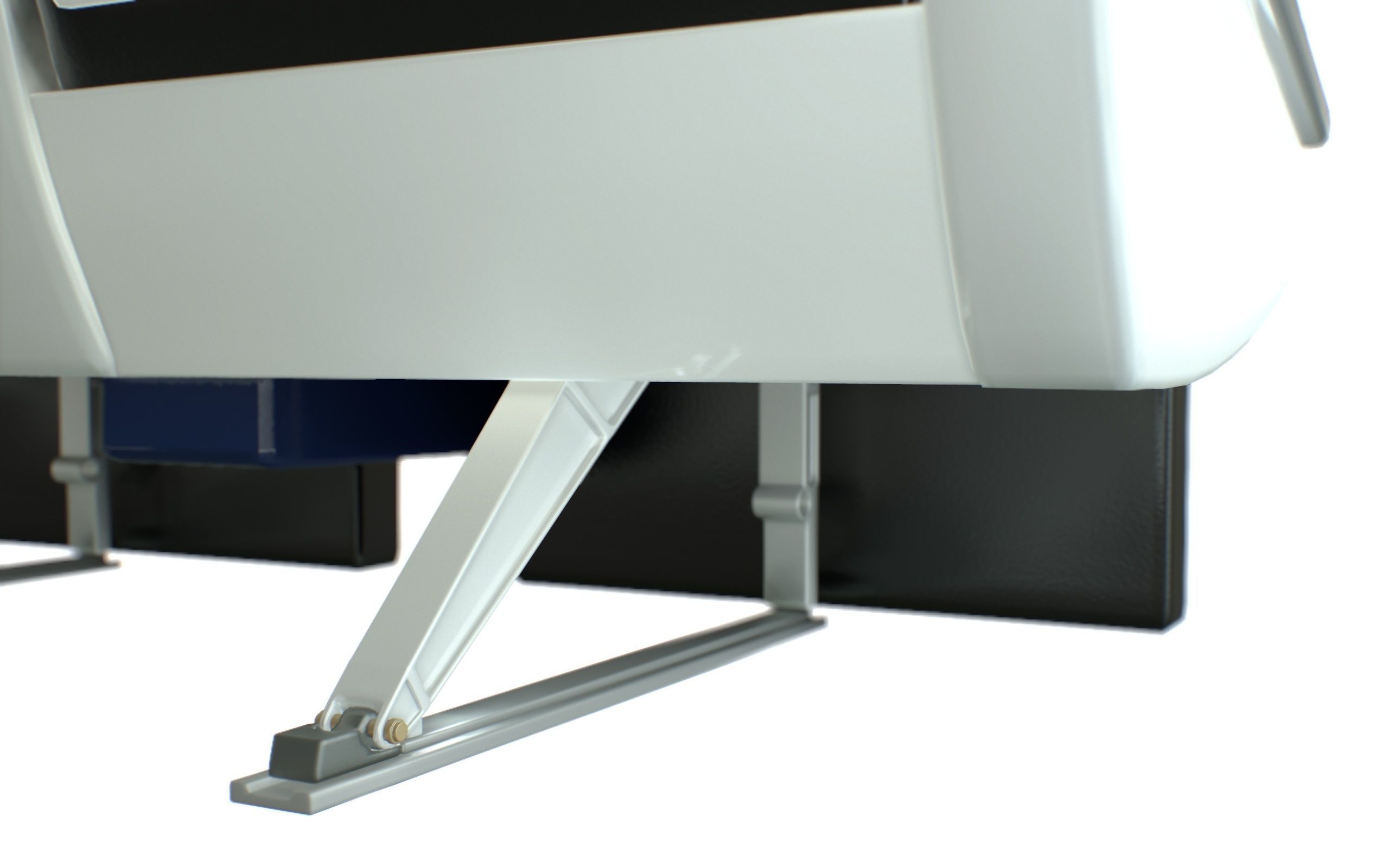 Airplane First Class Seat 3D model_20