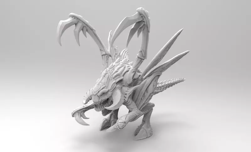 StarCraft2 Zergling 3D print model_0
