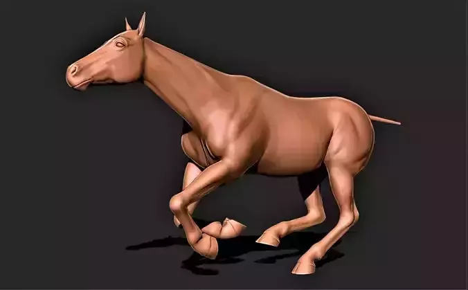 Horse 011 3D print model