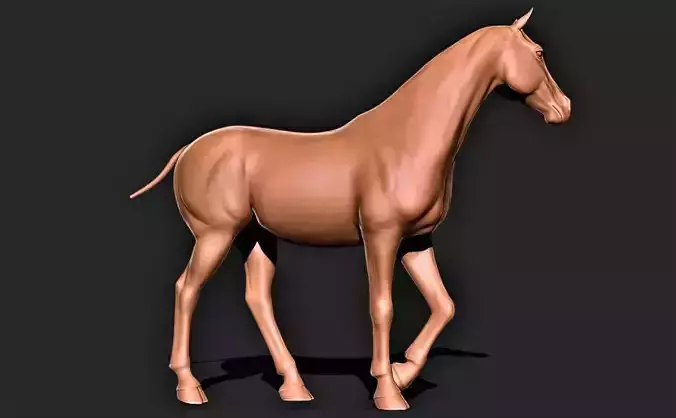 Horse 012 3D print model
