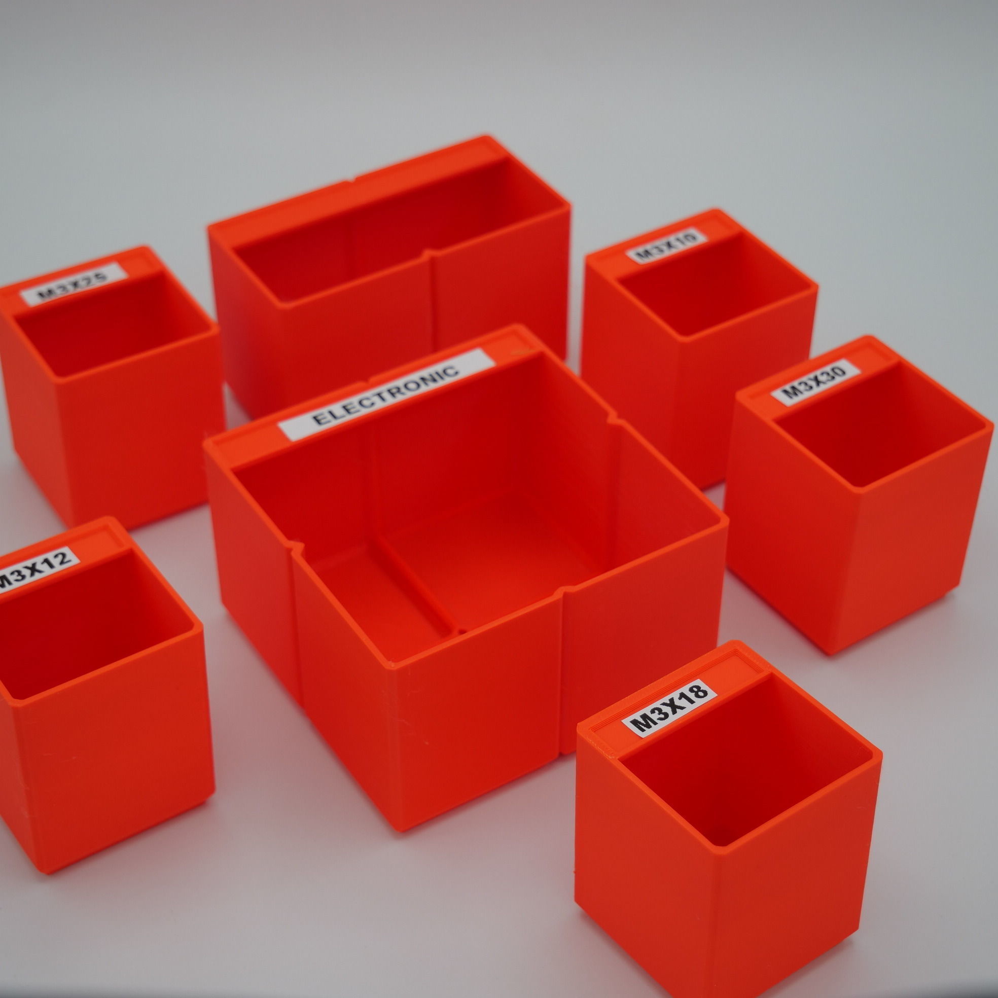 ULTIMATE STACKABLE BOX  CUSTOMIZABLE  3D print model_5
