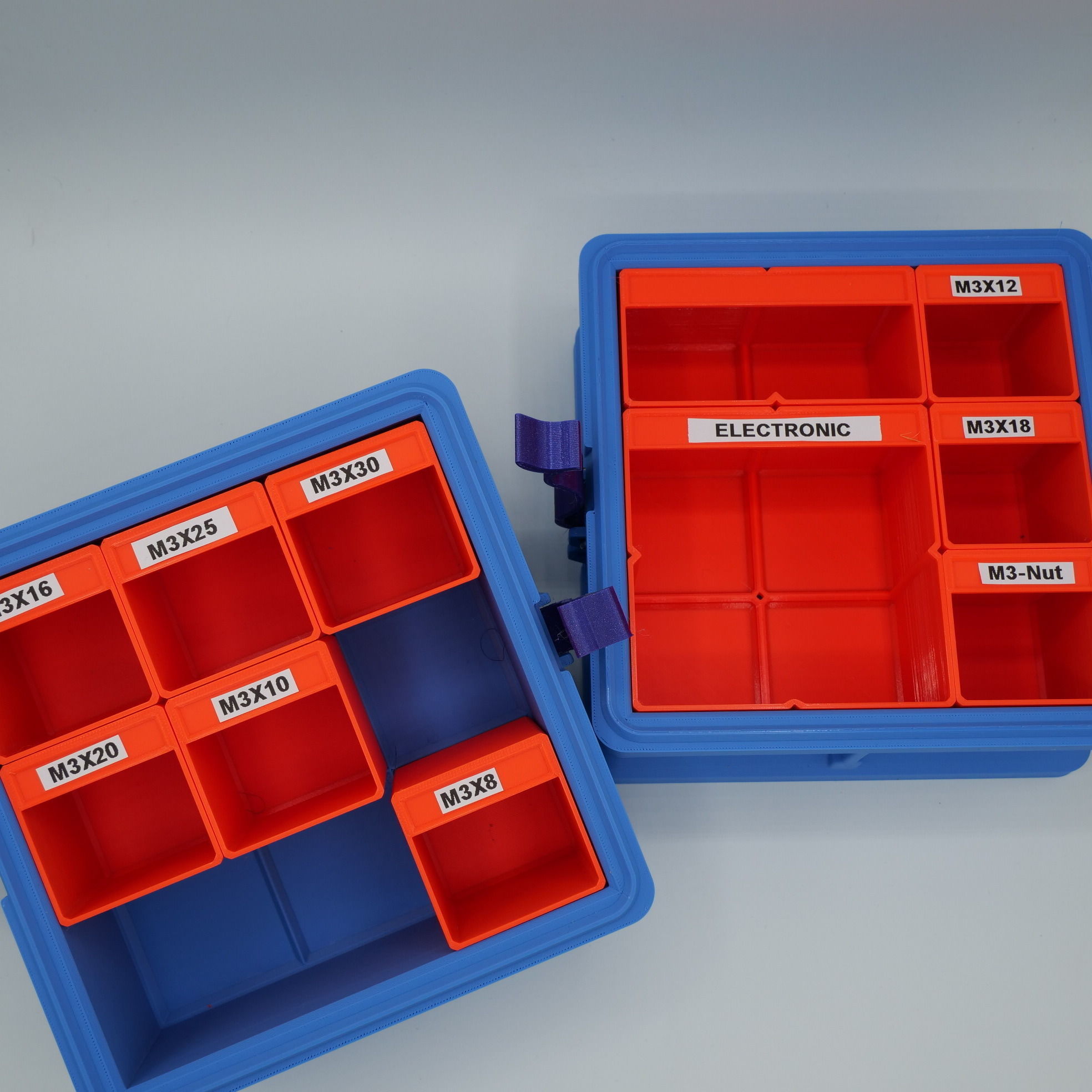 ULTIMATE STACKABLE BOX  CUSTOMIZABLE  3D print model_3