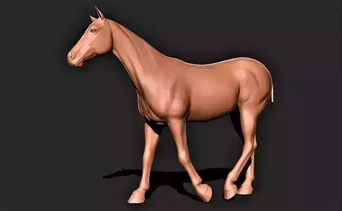 Horse 013 3D print model