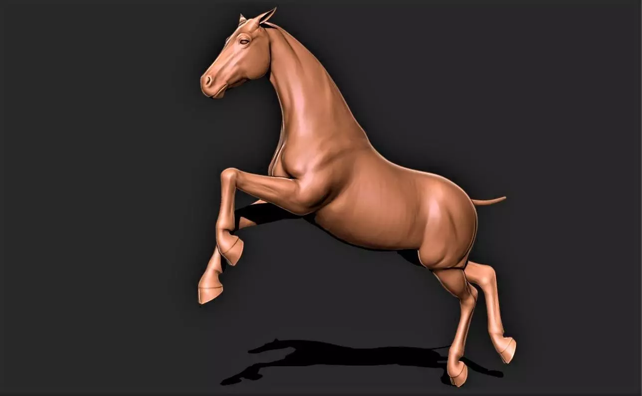 Horse 014 3D print model
