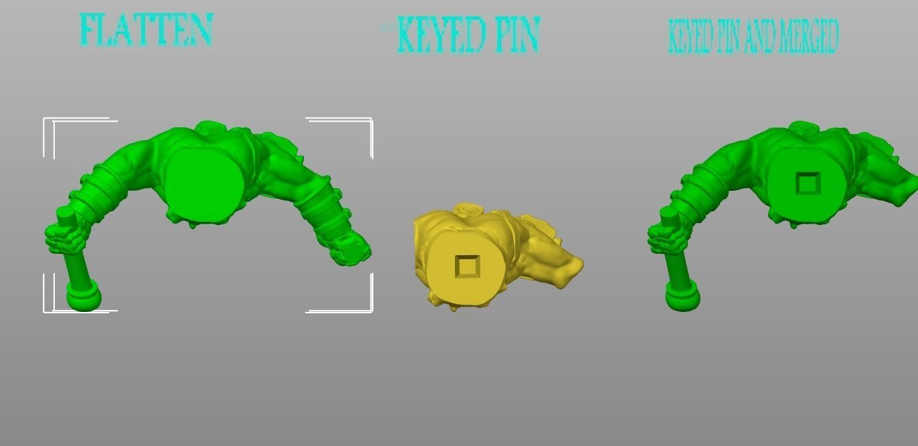 Katatonia Mounted Beast and Orc 3D printing Model 3D print model_17