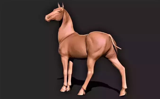Horse 016 3D print model