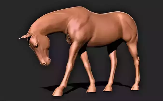 Horse 017 3D print model