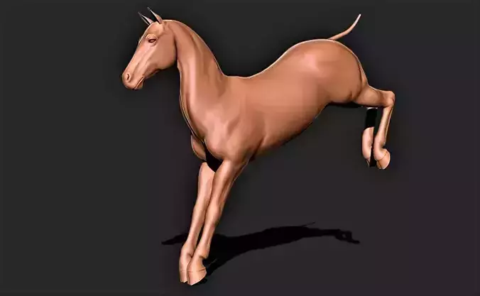 Horse 018 3D print model