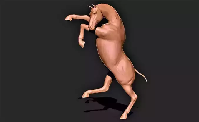 Horse 019 3D print model