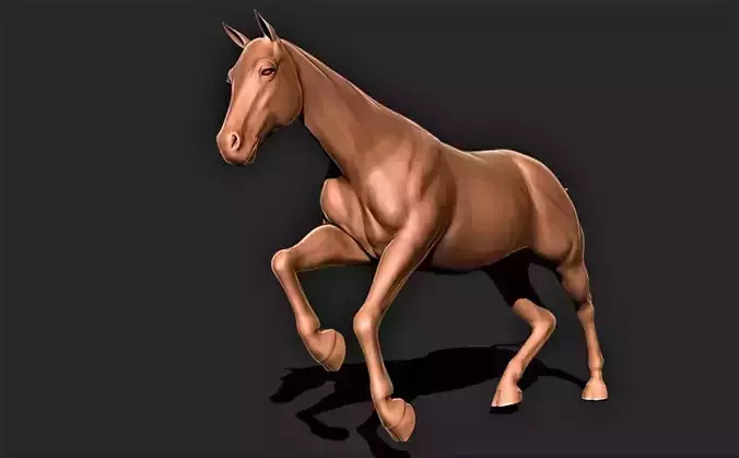 Horse 020 3D print model