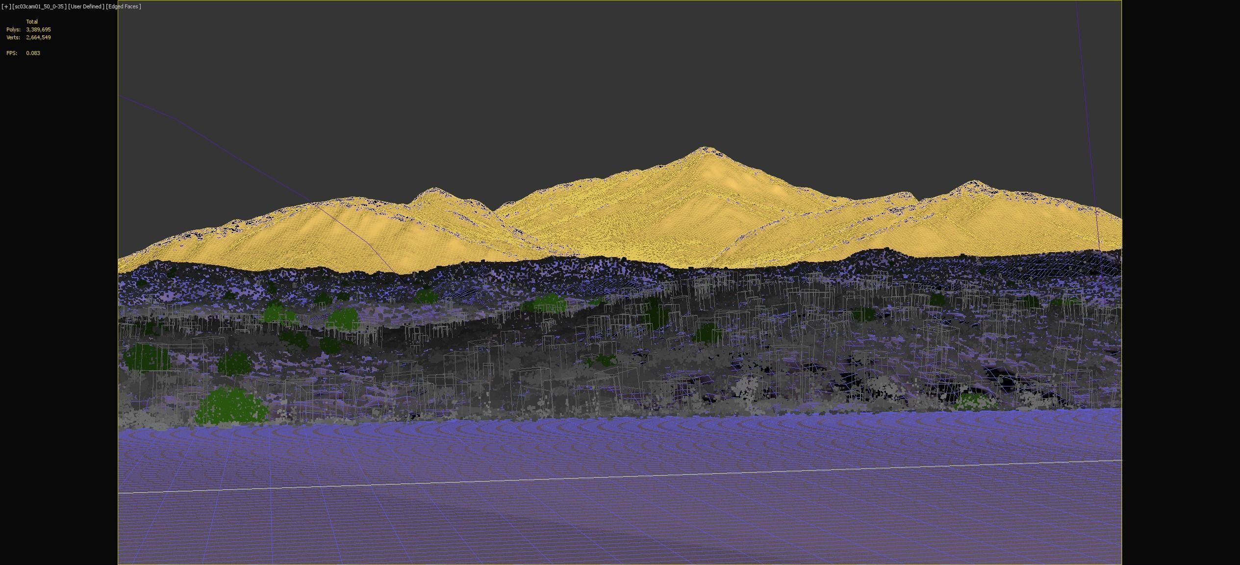 Field road production 3D model_16