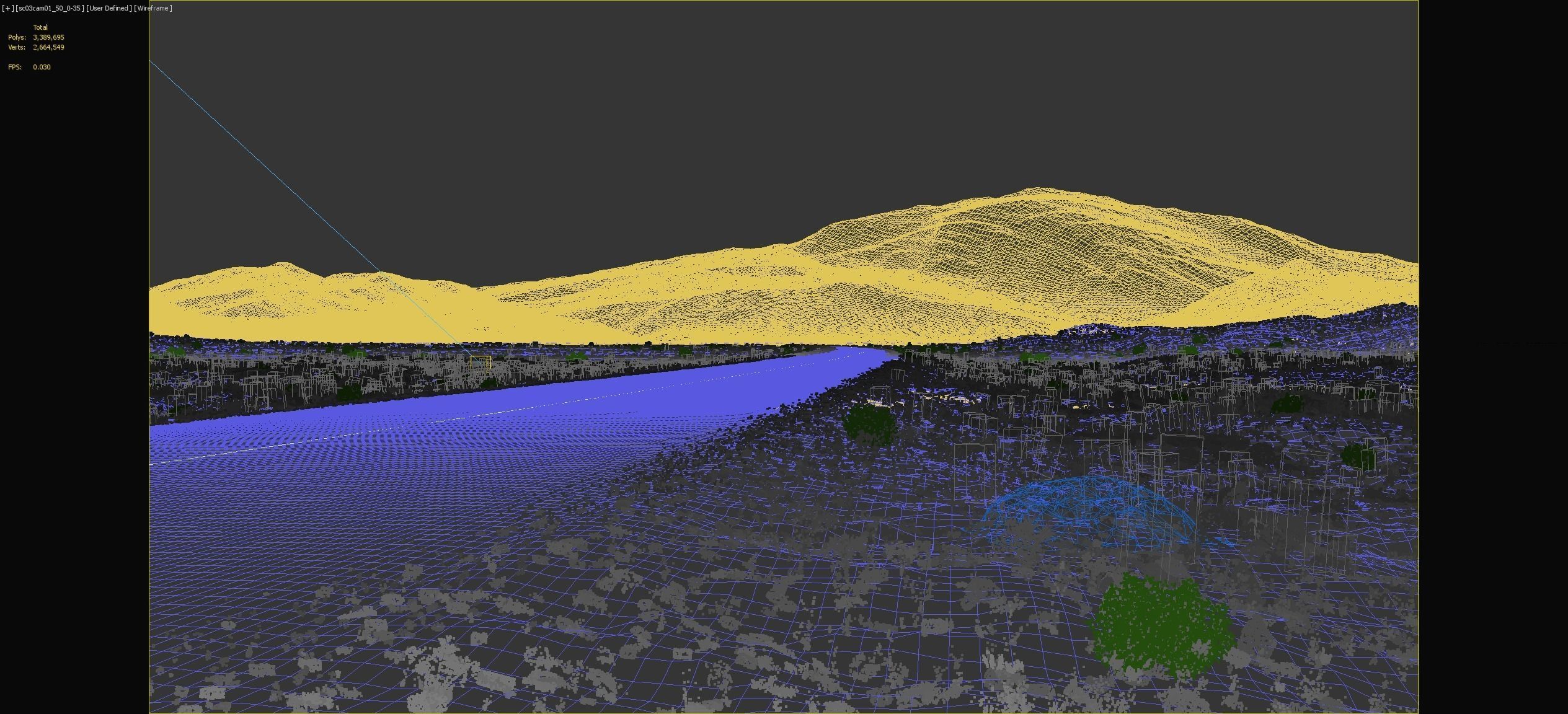 Field road production 3D model_14