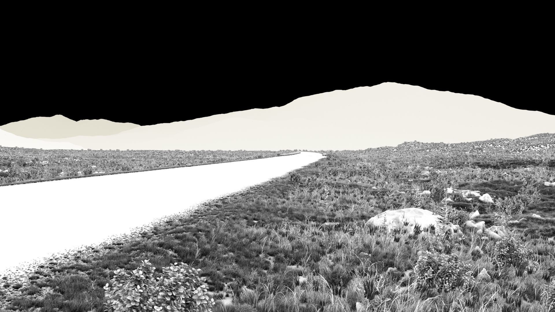 Field road production 3D model_10