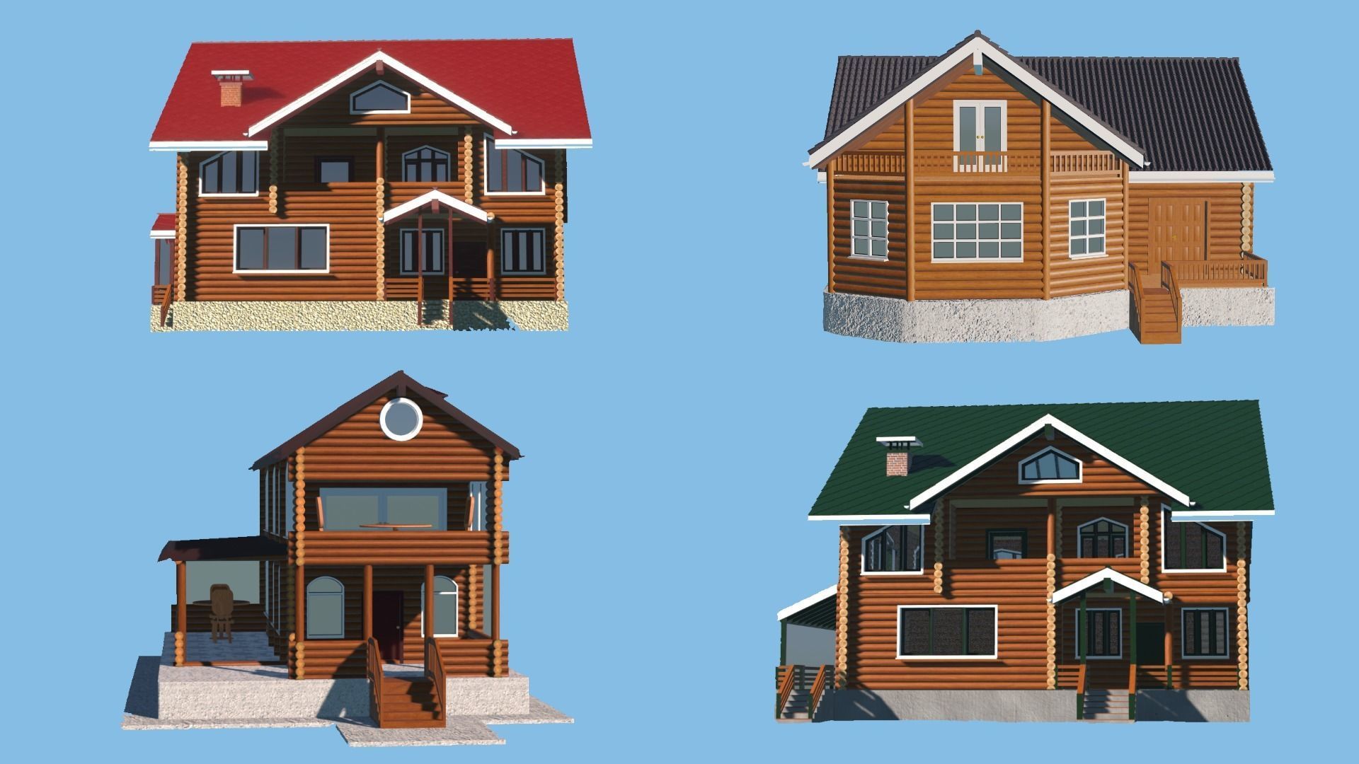 Log House Collection _1