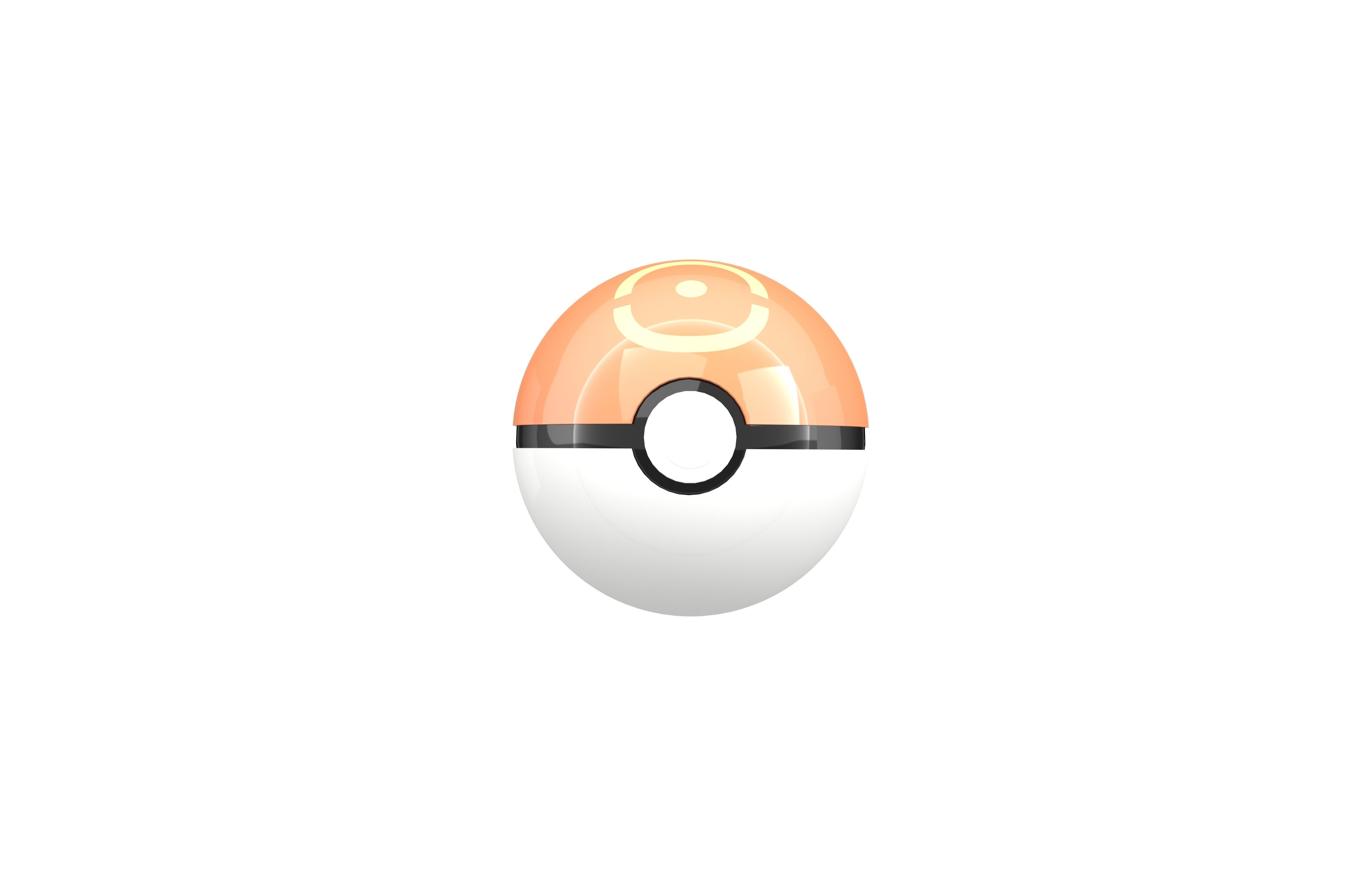 Sport Ball Low-poly 3D model_1