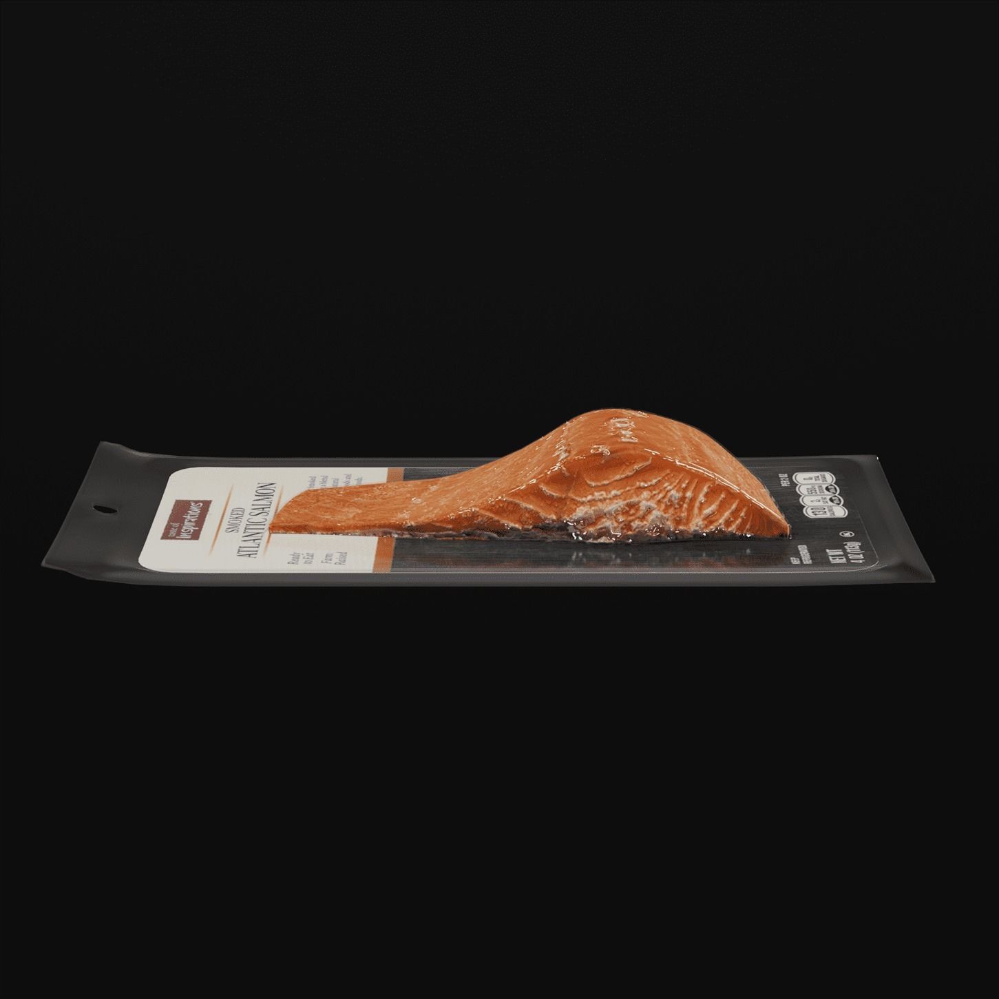Smoked Salmon 2 3D model_4