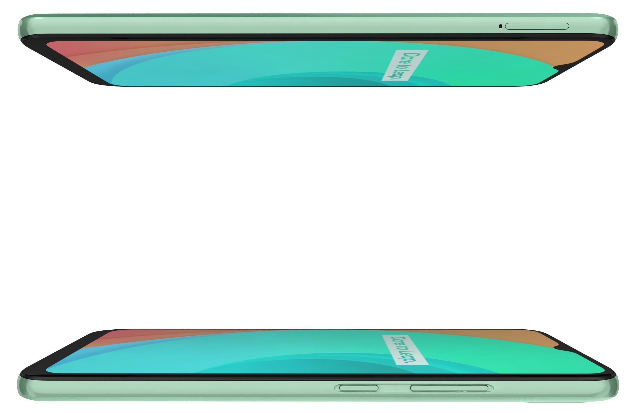 Realme C11 Mint Green 3D model_7