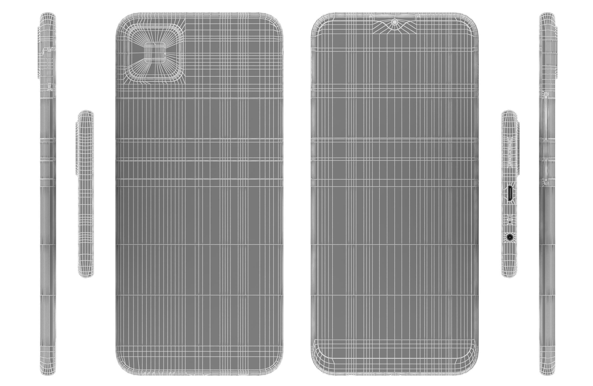 Realme C11 Mint Green 3D model_16