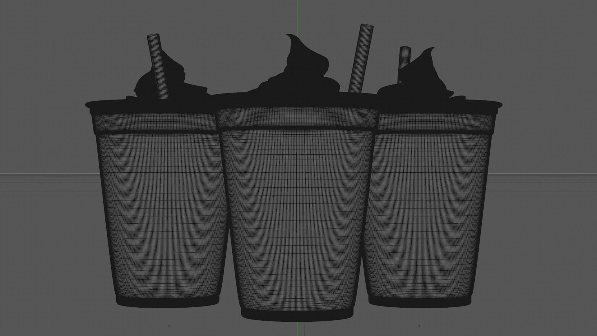 Milk Shake 3D model_4