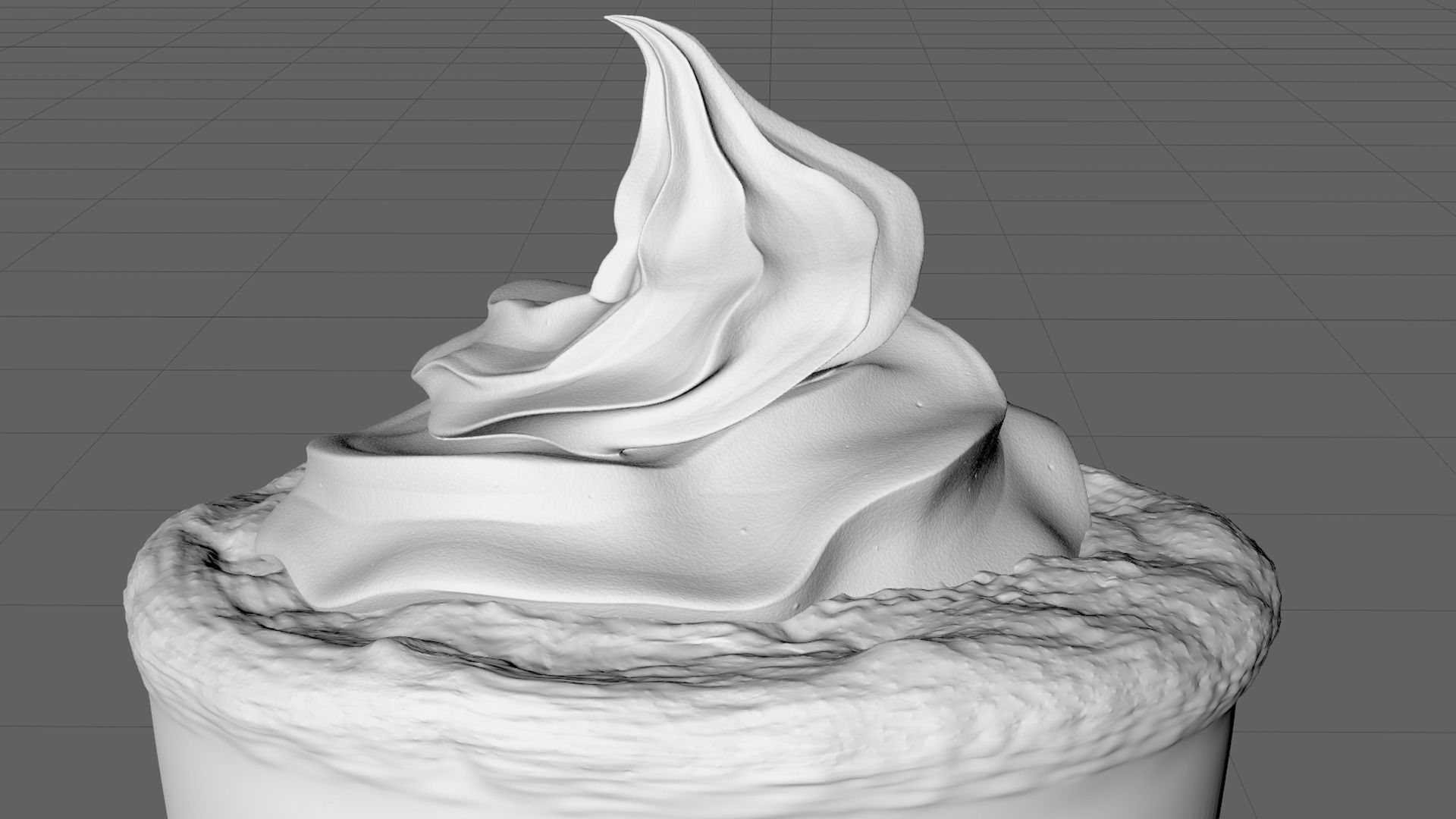 Milk Shake 3D model_6