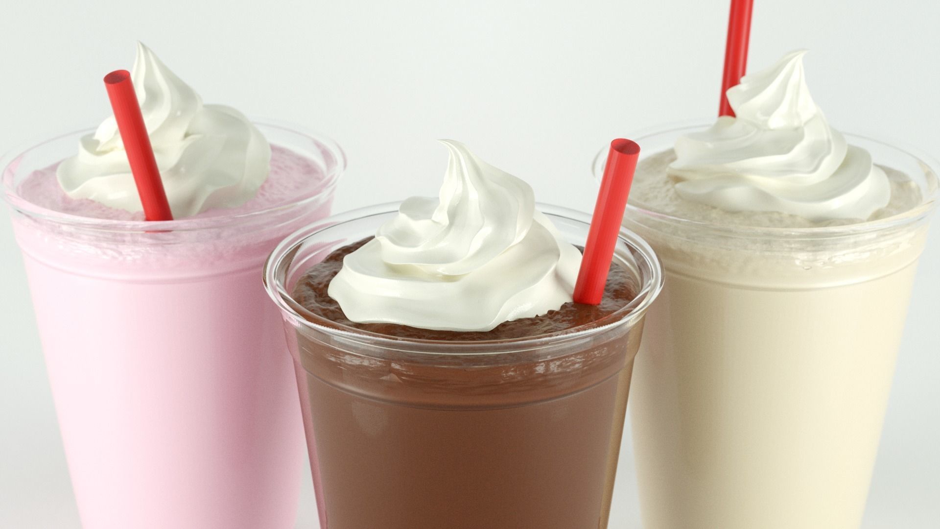 Milk Shake 3D model_1