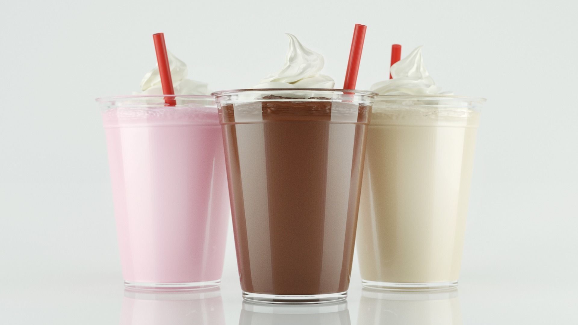 Milk Shake 3D model_2