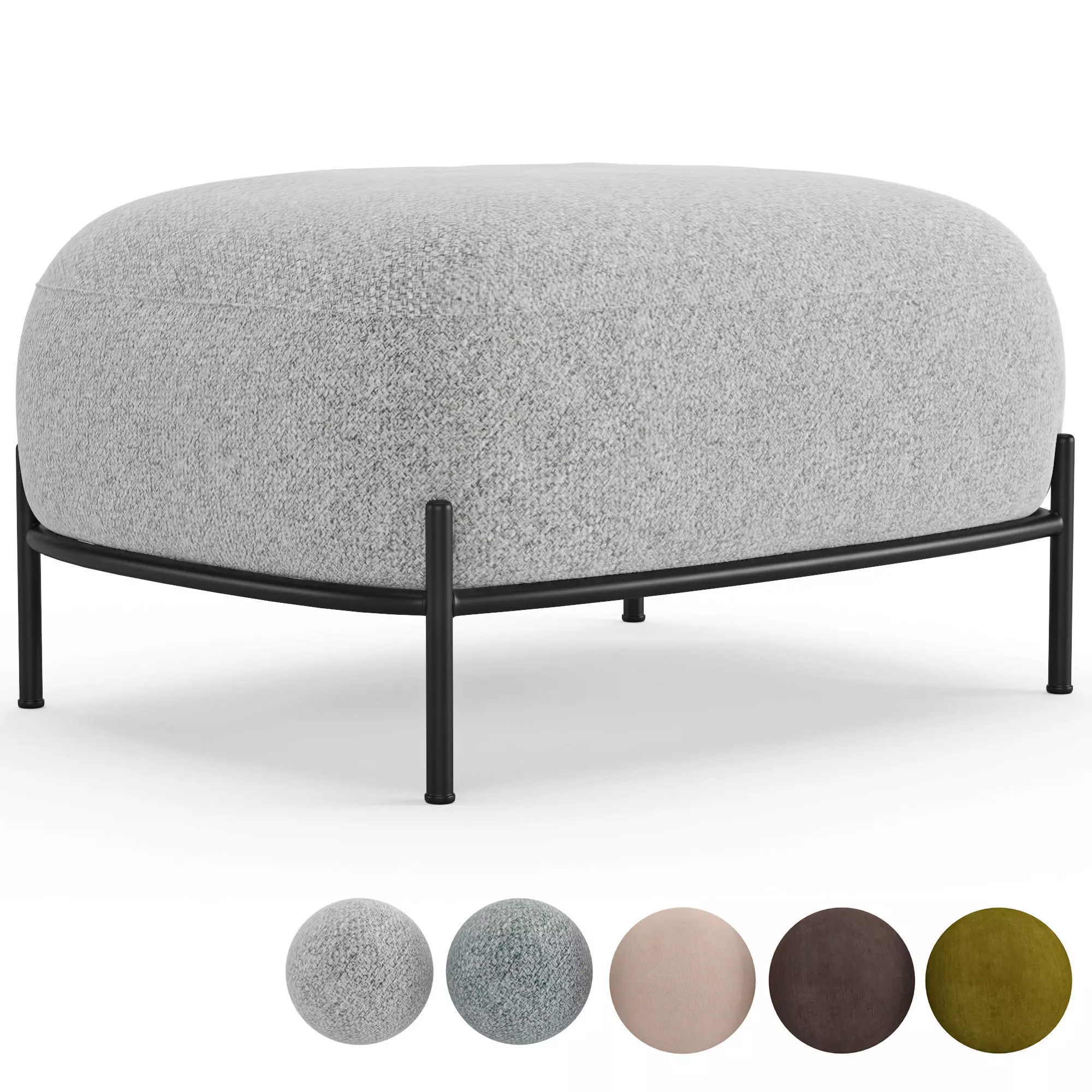 Pouf Pawai 02 3D model