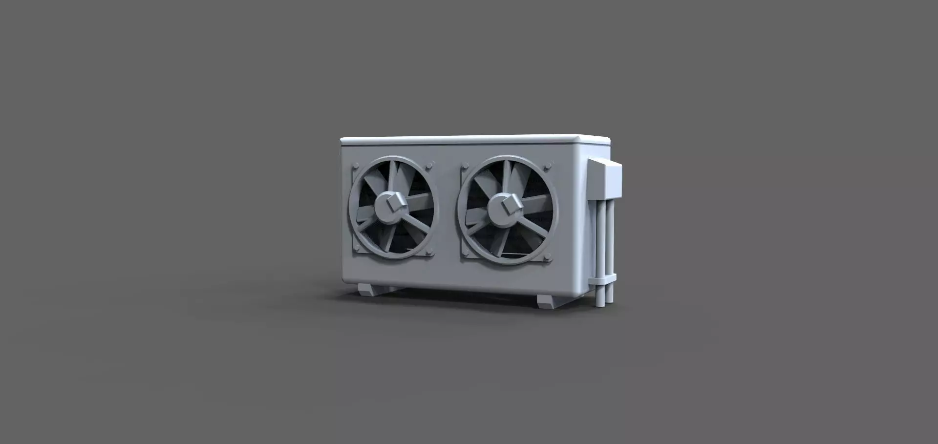 Air conditioning type B 3D print model