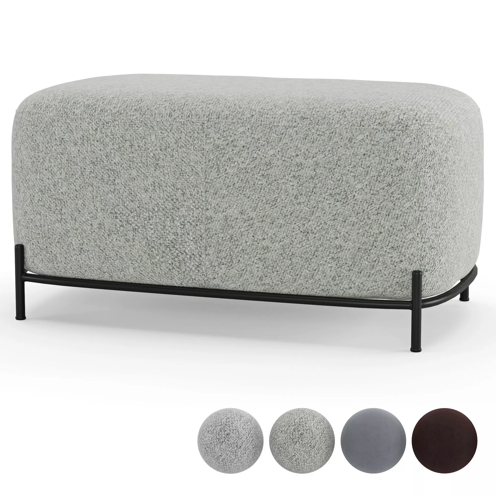 Pouf Pawai 03 3D model
