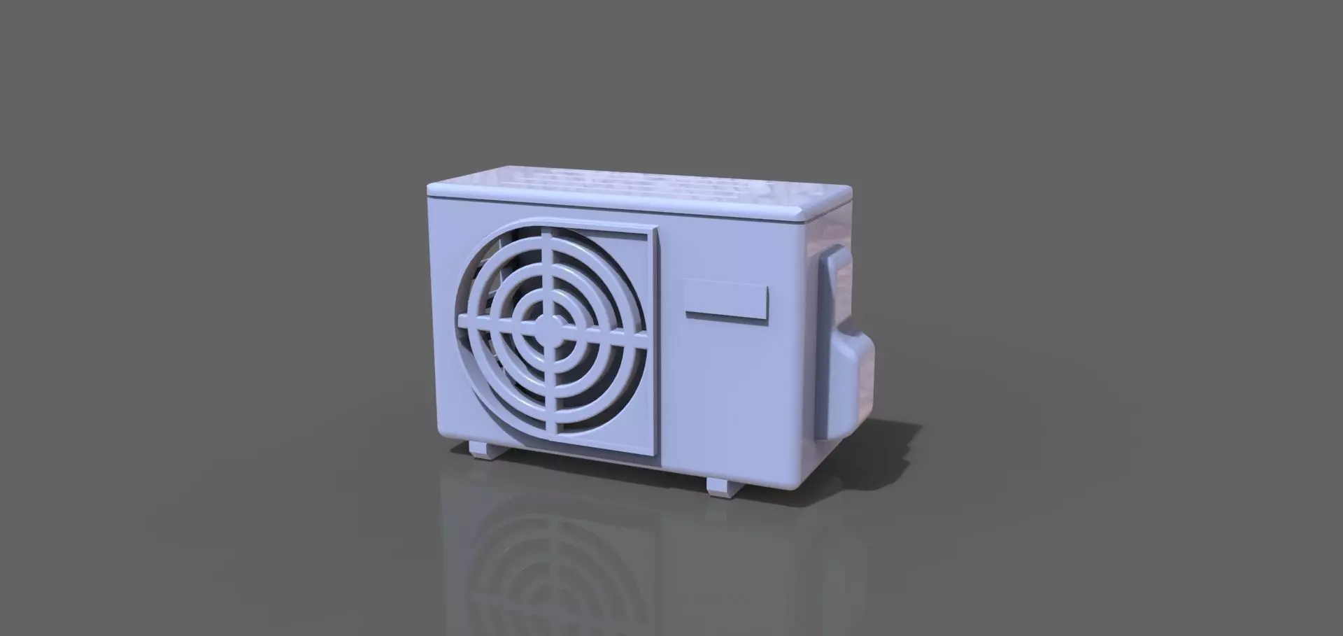 Air conditioning type A 3D print model_0