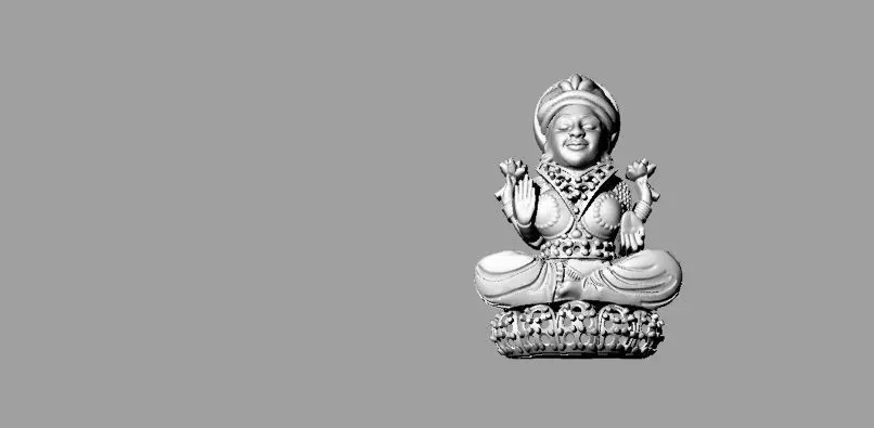 laxmi bhagwan stl file only 3D print model