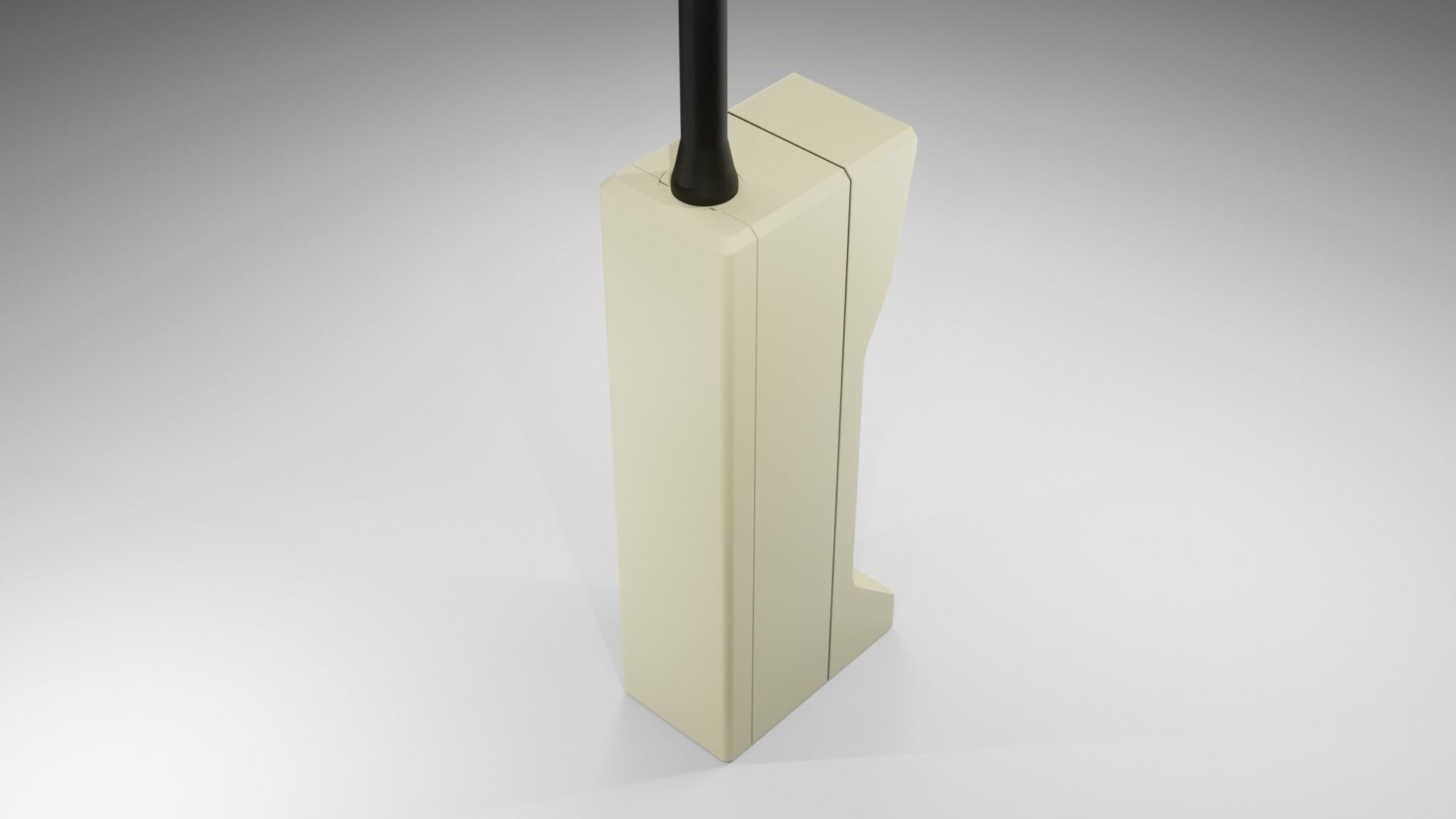Retro Cell Phone 3D model_9