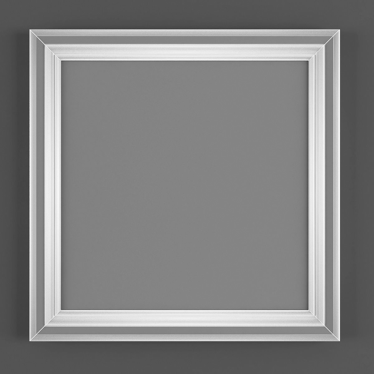 Pictures871 peony framed art Low-poly 3D model_4