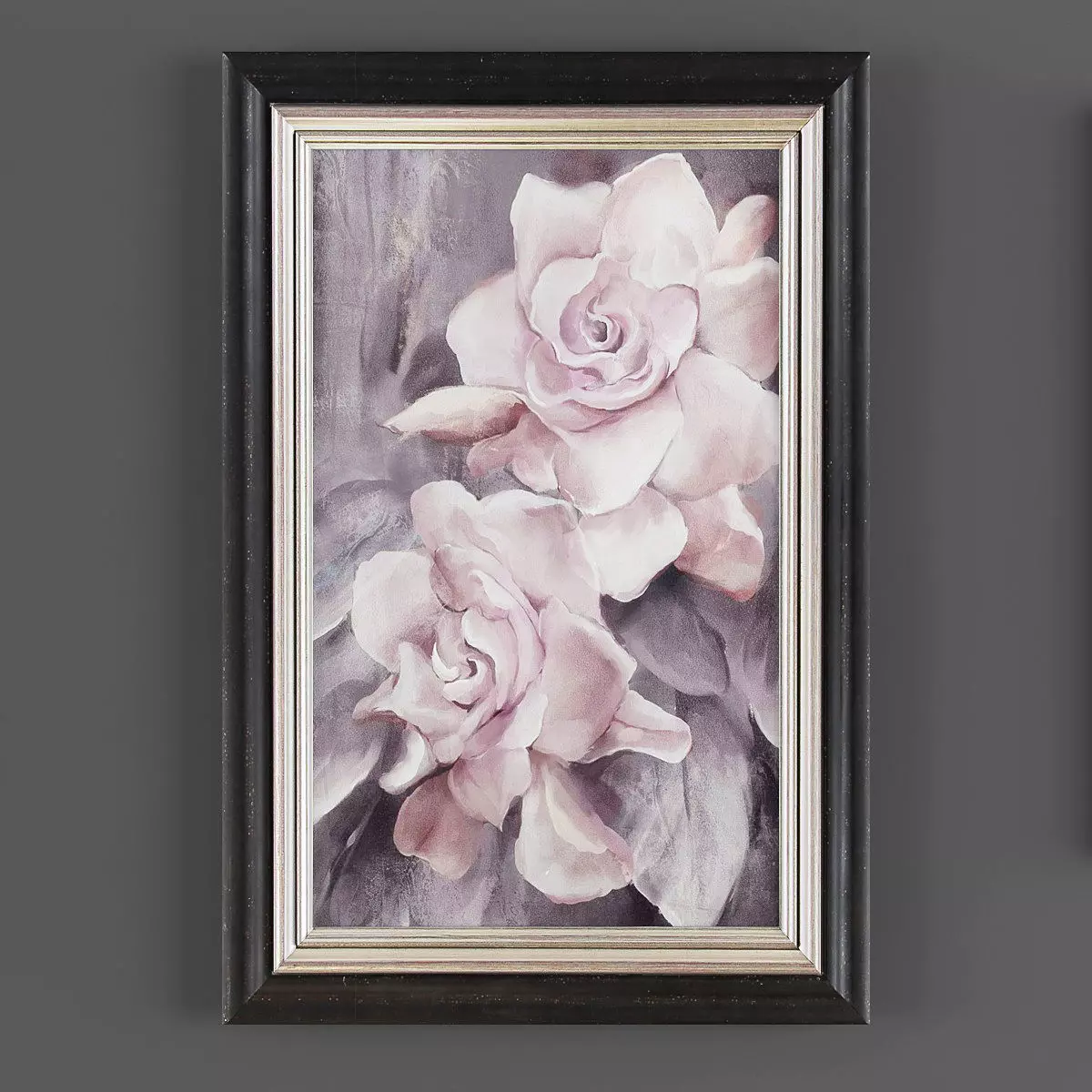Pictures871 peony framed art Low-poly 3D model_0