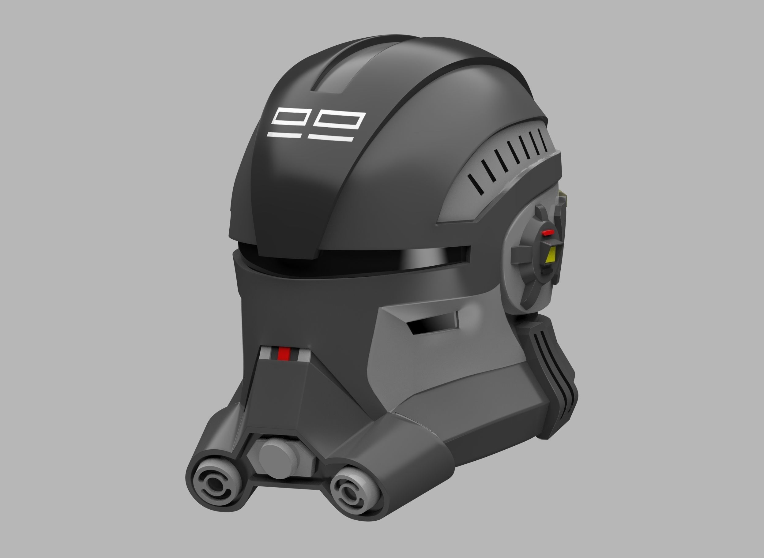 Echo Helmet - The Bad Batch - 3D Print Files 3D print model_6