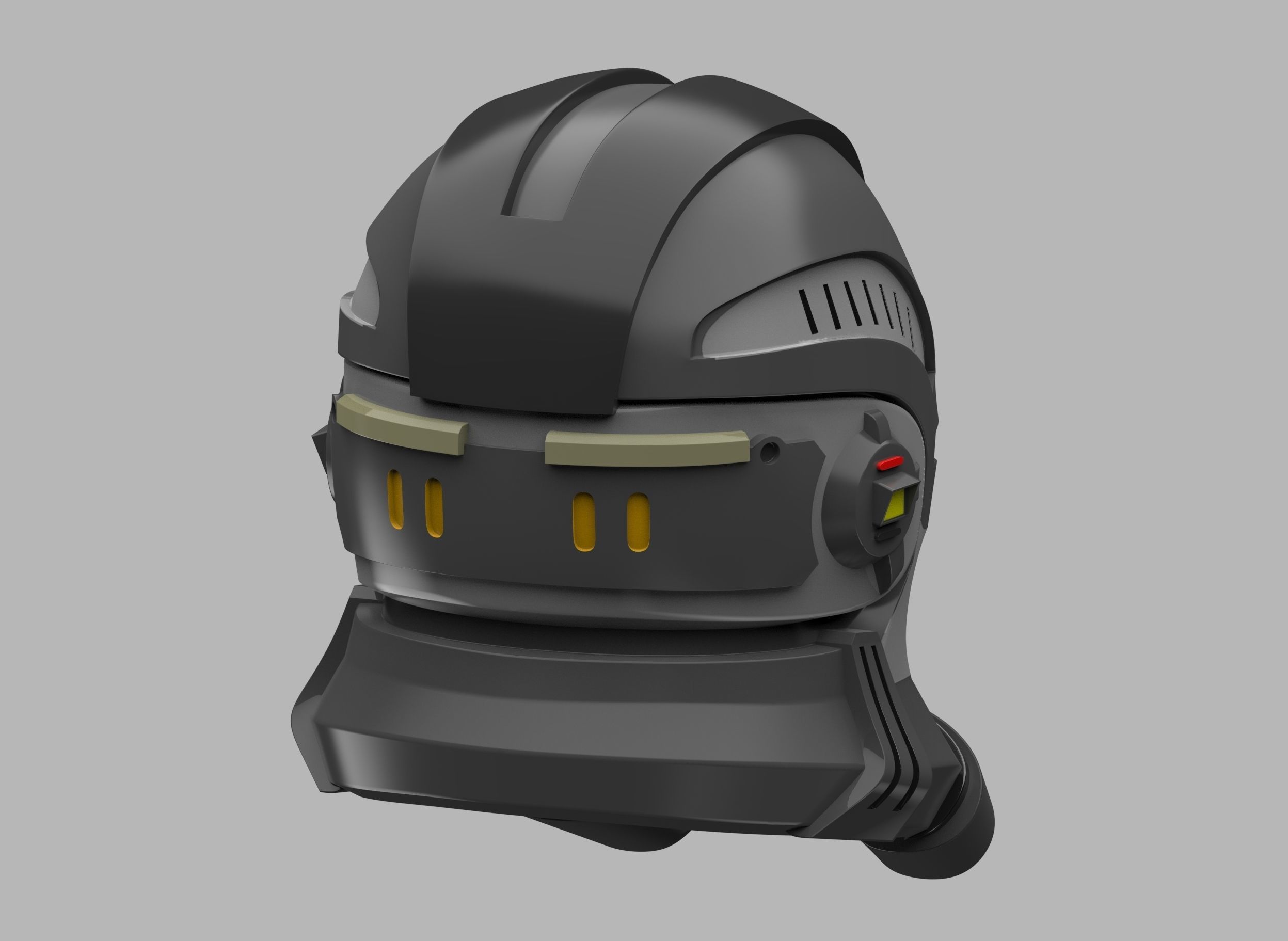 Echo Helmet - The Bad Batch - 3D Print Files 3D print model_1